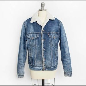 Men’s Levi’s Small Vintage Sherpa Denim Jacket